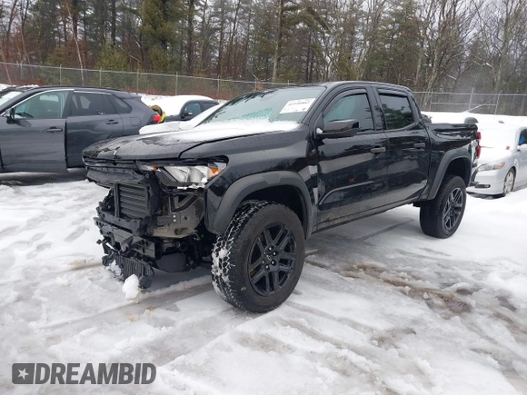 2023 Chevrolet Colorado 4WD Trail Boss with VIN 1GCPTEEK5P1196857, listed as a IAAI auction lot 41540862 with 13,681 mi miles. Bid and sale history available at carsss.com. Image 18.
