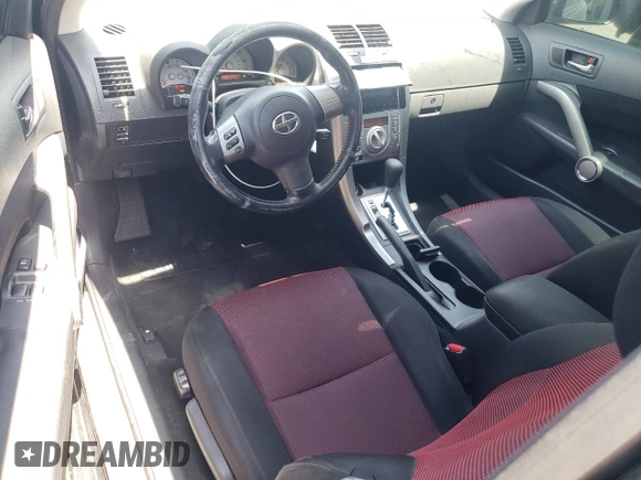 2009 Scion tC with VIN JTKDE167390302286, listed as a Copart auction lot 54697385 with 155,519 mi miles and Salvage Title. Bid and sale history available at carsss.com. Image 8.