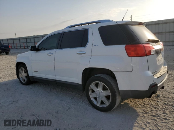 2010 GMC Terrain SLT-2 with VIN 2CTFLHEY5A6388421, listed as a Copart auction lot 50199415 with Not Provided miles and Salvage Title. Bid and sale history available at carsss.com. Image 2.