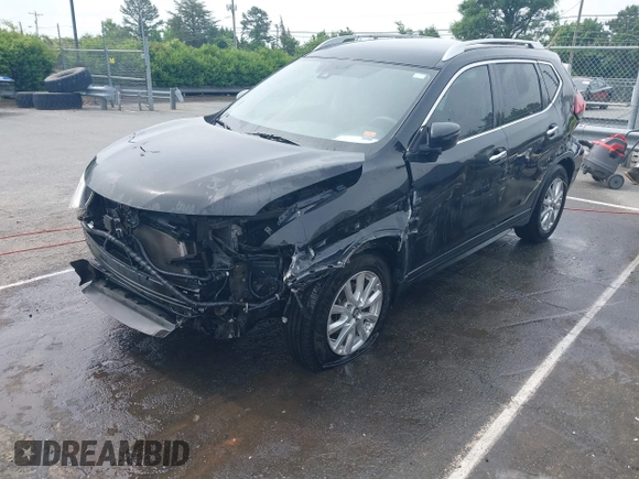 2019 Nissan Rogue SV with VIN JN8AT2MT1KW261931, listed as a IAAI auction lot 42274227 with 141,518 mi miles and . Bid and sale history available at DreamBid. Image 2.