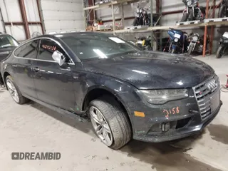 2016 Audi S7 with VIN WAUW2BFC8GN097427, listed as a IAAI auction lot 41242158 with 37,300 mi miles. Bid and sale history available at carsss.com. Image 1.