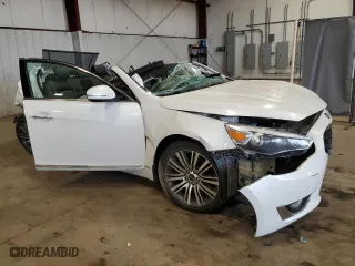 2014 Kia Cadenza Premium with VIN KNALN4D78E5139930, listed as a Copart auction lot 67568694 with 0 mi miles and Salvage Title. Bid and sale history available at carsss.com. Image 4.