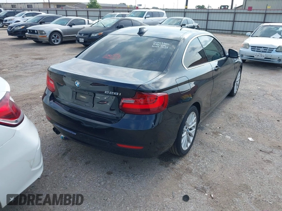 2016 BMW 2 Series 228i with VIN WBA1F9C52GV544380, listed as a IAAI auction lot 42377118 with 108,032 mi miles and . Bid and sale history available at DreamBid. Image 4.
