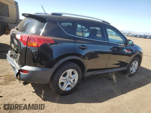 2014 Toyota RAV4 LE with VIN 2T3BFREVXEW149714, listed as a Copart auction lot 50205065 with 118,844 mi miles and Salvage Title. Bid and sale history available at DreamBid. Image 3.