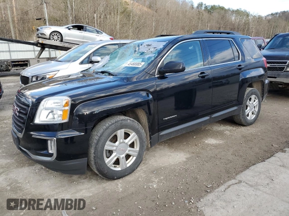 2016 GMC Terrain SLE with VIN 2GKFLTEK8G6190035, listed as a Copart auction lot 45466985 with 125,549 mi miles and Salvage Title. Bid and sale history available at carsss.com. Image 1.
