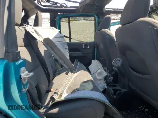 2020 Jeep Wrangler Unlimited Sport S with VIN 1C4HJXDN9LW232595, listed as a Copart auction lot 48802085 with Not provided miles and Non repairable. Bid and sale history available at DreamBid. Image 10.