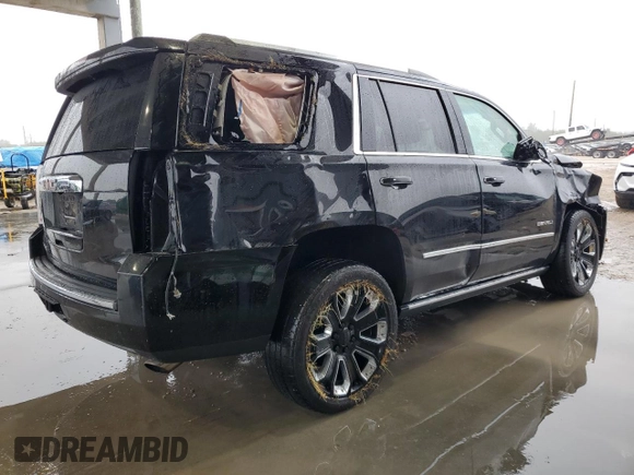 2019 GMC Yukon Denali with VIN 1GKS1CKJ7KR383385, listed as a Copart auction lot 89097255 with 22,916 mi miles and Non Repairable. Bid and sale history available at carsss.com. Image 3.