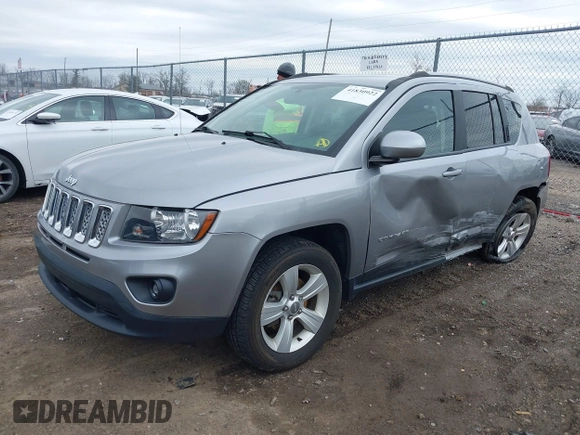 2017 Jeep Compass High Altitude with VIN 1C4NJDEB1HD204718, listed as a IAAI auction lot 41830922 with 101,164 mi miles and . Bid and sale history available at carsss.com. Image 17.