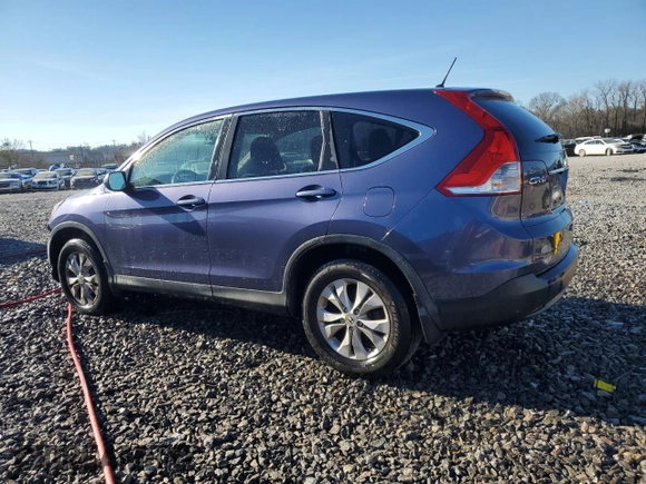 2013 Honda CR-V EX with VIN 2HKRM4H58DH642168, listed as a Copart auction lot 45562155 with 172,189 mi miles and Salvage Title. Bid and sale history available at DreamBid. Image 2.