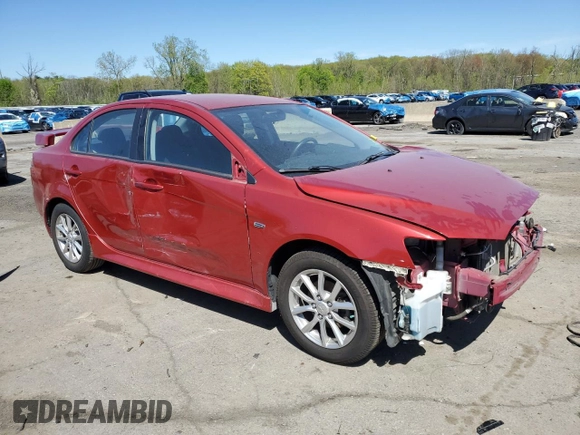 2016 Mitsubishi Lancer ES with VIN JA32U2FU8GU003653, listed as a Copart auction lot 54856755 with 68,385 mi miles and Salvage Title. Bid and sale history available at carsss.com. Image 4.