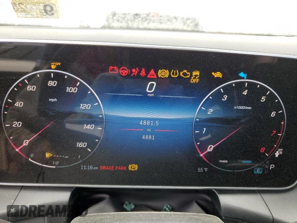 2025 Mercedes-Benz GLC 300 z VIN W1NKM4HB7SF260981, wystawiony jako Copart lot #51979695 z przebiegiem 4 881 mil mil oraz Szkoda całkowita • Salvage title. Historia ofert i sprzedaży dostępna na DreamBid. Obrazek 9.