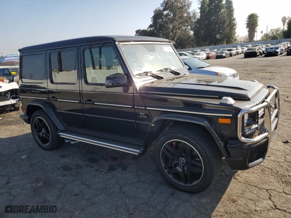2018 Mercedes-Benz G-Class AMG G 63 with VIN WDCYC7DH4JX294203, listed as a Copart auction lot 86001164 with NaN miles and Salvage Title. Bid and sale history available at carsss.com. Image 4.
