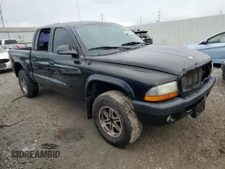 2004 Dodge Dakota Sport with VIN 1D7HG38N34S608305, listed as a Copart auction lot 42797005 with 195,473 mi miles and Clean Title. Bid and sale history available at DreamBid. Image 4.