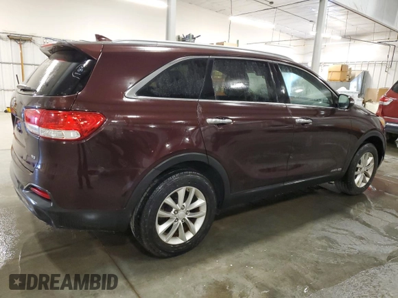 2016 Kia Sorento LX with VIN 5XYPGDA5XGG045642, listed as a Copart auction lot 56076005 with 90,710 mi miles and Clean Title. Bid and sale history available at DreamBid. Image 3.