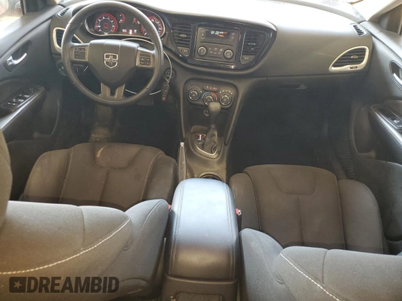 2013 Dodge Dart SXT with VIN 1C3CDFBA5DD156032, listed as a Copart auction lot 54359555 with 36,327 mi miles and Salvage Title. Bid and sale history available at carsss.com. Image 8.