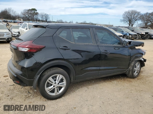 2024 Nissan Kicks S with VIN 3N1CP5BV6RL584440, listed as a Copart auction lot 47083115 with 2,042 mi miles and Salvage Title. Bid and sale history available at DreamBid. Image 3.