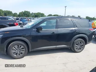 2024 Nissan Pathfinder SV with VIN 5N1DR3BA1RC257707, listed as a IAAI auction lot 42245737 with 24,546 mi miles and . Bid and sale history available at DreamBid. Image 14.