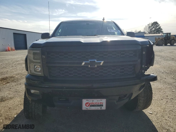 2015 Chevrolet Silverado 1500 LT with VIN 3GCUKREC3FG154371, listed as a Copart auction lot 48111035 with 143,405 mi miles and Salvage Title. Bid and sale history available at carsss.com. Image 5.