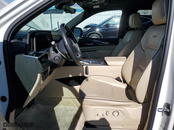 2021 Cadillac Escalade Premium Luxury with VIN 1GYS3CKL9MR471651, listed as a Copart auction lot 44301275 with 24,328 mi miles and Salvage Title. Bid and sale history available at carsss.com. Image 7.