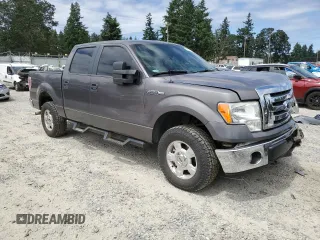 2012 Ford F-150 XL with VIN 1FTFW1EF5CKD80067, listed as a Copart auction lot 61274875 with 132,670 mi miles and Salvage title. Bid and sale history available at DreamBid. Image 4.