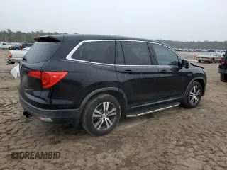 2016 Honda Pilot EX-L with VIN 5FNYF5H71GB018793, listed as a Copart auction lot 86281164 with 90,958 mi miles and Salvage Title. Bid and sale history available at DreamBid. Image 3.