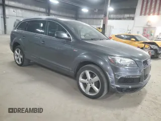2011 Audi Q7 S line with VIN WA1DGAFE7BD010360, listed as a Copart auction lot 75758314 with 192,515 mi miles and Clean title. Bid and sale history available at DreamBid. Image 4.