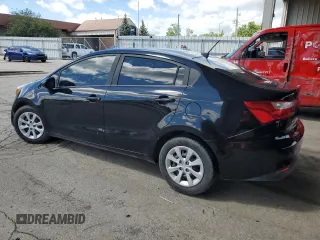 2017 Kia Rio LX with VIN KNADM4A38H6054870, listed as a Copart auction lot 61201624 with 94,540 mi miles and Non Repairable. Bid and sale history available at carsss.com. Image 2.