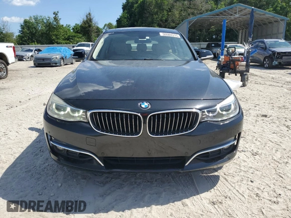 2014 BMW 3 Series 328i Gran Turismo xDrive with VIN WBA3X5C56ED557120, listed as a Copart auction lot 55584315 with 154,405 mi miles and Salvage title. Bid and sale history available at DreamBid. Image 5.