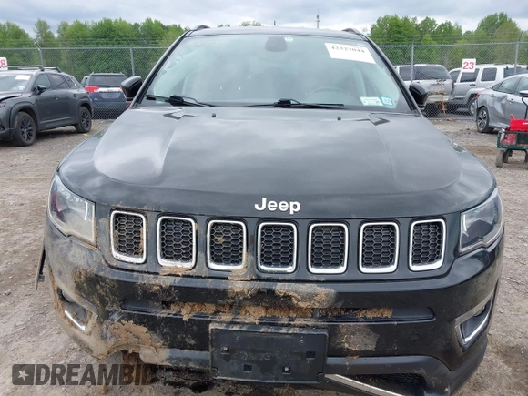 2019 Jeep Compass Limited with VIN 3C4NJDCB2KT821856, listed as a IAAI auction lot 42327044 with 74,534 mi miles and . Bid and sale history available at DreamBid. Image 12.