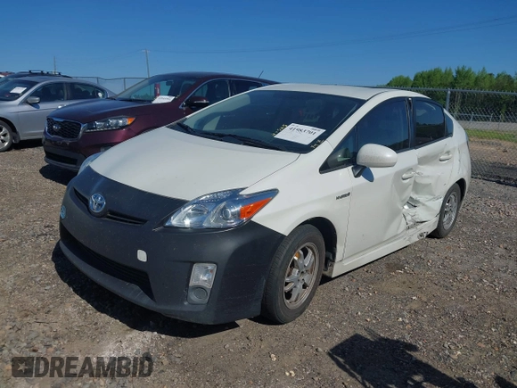 2011 Toyota Prius I with VIN JTDKN3DU6B1450449, listed as a IAAI auction lot 41983701 with 220,041 mi miles and . Bid and sale history available at DreamBid. Image 21.