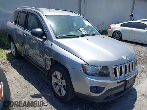 2016 Jeep Compass Sport with VIN 1C4NJCBA6GD634202, listed as a IAAI auction lot 42104725 with 91,961 mi miles and . Bid and sale history available at DreamBid. Image 1.