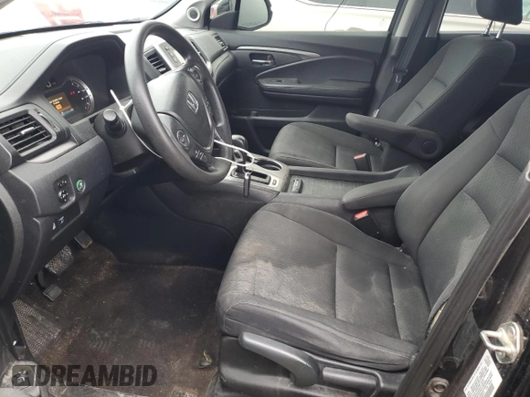 2019 Honda Ridgeline Sport with VIN 5FPYK2F19KB007811, listed as a Copart auction lot 60215205 with 189,323 mi miles and Salvage title. Bid and sale history available at DreamBid. Image 7.