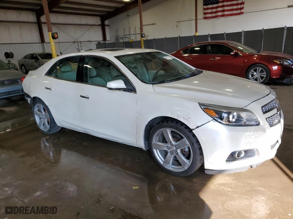 2013 Chevrolet Malibu LTZ with VIN 1G11J5SX6DF284142, listed as a Copart auction lot 47541375 with 154,998 mi miles and Salvage Title. Bid and sale history available at carsss.com. Image 4.