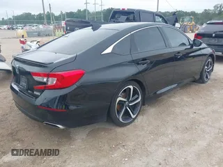 2022 Honda Accord Sport SE with VIN 1HGCV1F46NA015698, listed as a IAAI auction lot 42183378 with 56,082 mi miles and . Bid and sale history available at DreamBid. Image 4.