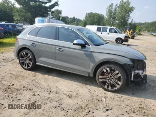 2019 Audi SQ5 Prestige with VIN WA1C4AFY1K2003060, listed as a Copart auction lot 62380313 with 5,163 mi miles. Bid and sale history available at carsss.com. Image 4.
