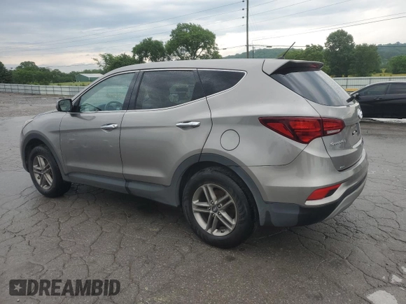 2018 Hyundai Santa Fe 2.4L z VIN 5NMZTDLB7JH098559, wystawiony jako Copart lot #56868005 z przebiegiem 197 233 mil mil oraz Czysty tytuł • Clean title. Historia ofert i sprzedaży dostępna na DreamBid. Obrazek 2.