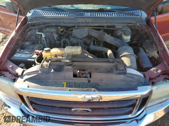 2002 Ford Super Duty F-250 XL with VIN 1FTNF20L92EC03484, listed as a Copart auction lot 80049824 with 226,778 mi miles and Salvage Title. Bid and sale history available at carsss.com. Image 11.