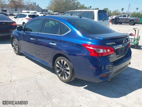 2017 Nissan Sentra SV with VIN 3N1AB7AP6HY217592, listed as a IAAI auction lot 41704161 with 103,649 mi miles. Bid and sale history available at carsss.com. Image 3.