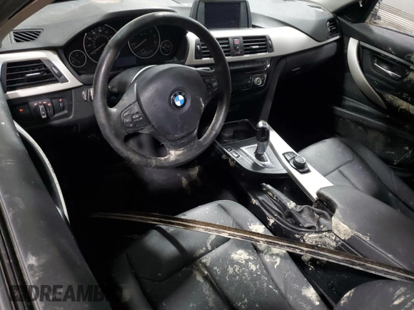 2018 BMW 3 Series 320i xDrive with VIN WBA8E5G50JNV02124, listed as a Copart auction lot 44439065 with 97,527 mi miles and Salvage Title. Bid and sale history available at carsss.com. Image 8.