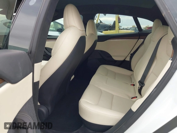 2021 Tesla Model S Long Range with VIN 5YJSA1E57MF453815, listed as a IAAI auction lot 41818700 with 51,176 mi miles and . Bid and sale history available at DreamBid. Image 8.