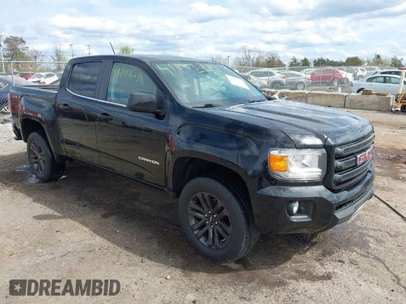 2019 GMC Canyon 4WD SLE with VIN 1GTG6CEN6K1332802, listed as a IAAI auction lot 41893281 with 62,177 mi miles. Bid and sale history available at carsss.com. Image 1.