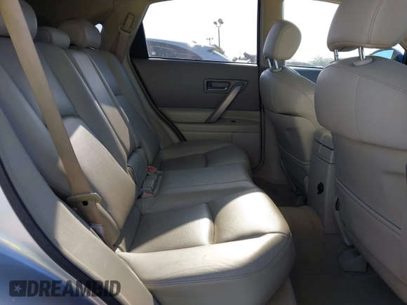 2003 Infiniti FX Options with VIN JNRAS08W93X201673, listed as a IAAI auction lot 41981420 with 90,511 mi miles and . Bid and sale history available at DreamBid. Image 8.