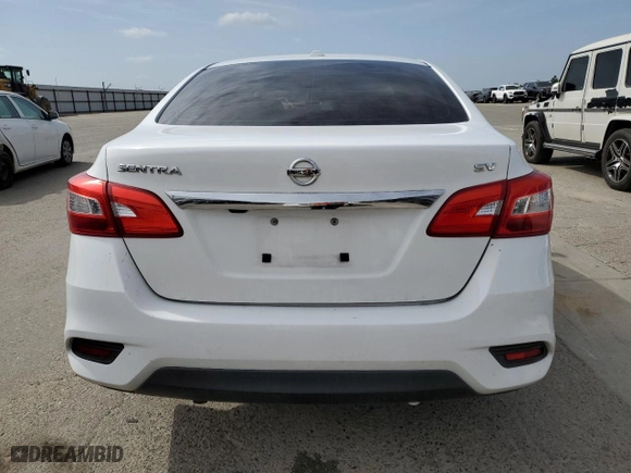2019 Nissan Sentra SV with VIN 3N1AB7AP6KL612599, listed as a Copart auction lot 52913425 with 115,290 mi miles and Salvage Title. Bid and sale history available at carsss.com. Image 6.