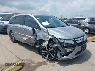 2018 Honda Odyssey Elite с VIN 5FNRL6H98JB062513, выставлен на аукционе IAAI как лот 42126318 с пробегом 75 589 миль миль и . История ставок и продаж доступна на DreamBid. Изображение 1.
