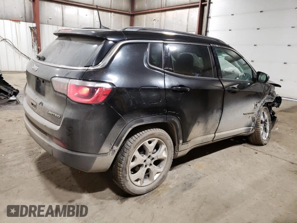 2020 Jeep Compass Limited with VIN 3C4NJDCB5LT208633, listed as a Copart auction lot 46477295 with 77,113 mi miles and Salvage Title. Bid and sale history available at carsss.com. Image 3.