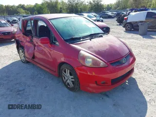 2008 Honda Fit Sport with VIN JHMGD386X8S029209, listed as a IAAI auction lot 42012099 with 263,904 mi miles. Bid and sale history available at carsss.com. Image 1.
