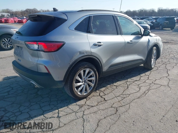 2021 Ford Escape Titanium с VIN 1FMCU9J94MUB12667, выставлен на аукционе IAAI как лот 41967366 с пробегом 37 545 миль миль и . История ставок и продаж доступна на DreamBid. Изображение 4.