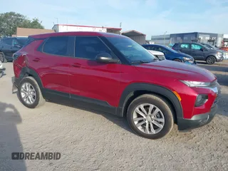 2021 Chevrolet TrailBlazer LS with VIN KL79MMS27MB005124, listed as a IAAI auction lot 42079611 with 38,033 mi miles and . Bid and sale history available at DreamBid. Image 1.