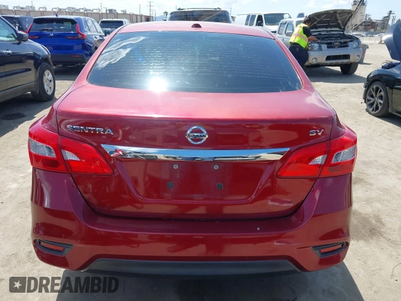 2017 Nissan Sentra S with VIN 3N1AB7AP6HY404508, listed as a IAAI auction lot 41943134 with 54,649 mi miles and . Bid and sale history available at carsss.com. Image 17.