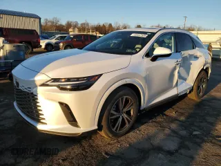 2025 Lexus RX 350 with VIN 2T2BAMCA4SC090873, listed as a Copart auction lot 43447535 with 9,454 mi miles and Salvage Title. Bid and sale history available at DreamBid. Image 1.